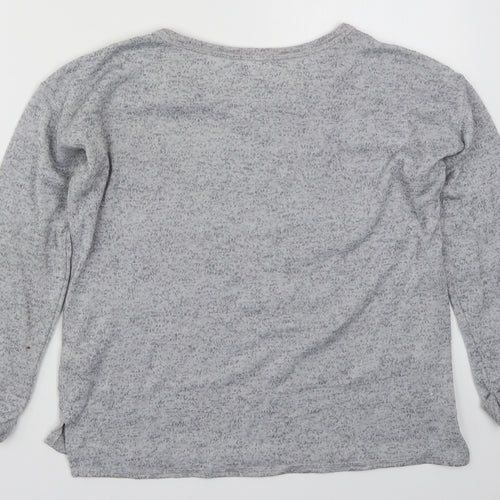 H&M Girls Grey   Basic T-Shirt Size 13-14 Years  - True Love Forever