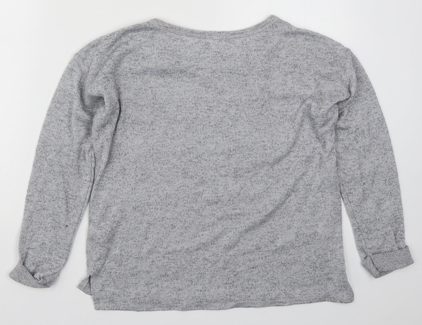 H&M Girls Grey   Basic T-Shirt Size 13-14 Years  - True Love Forever