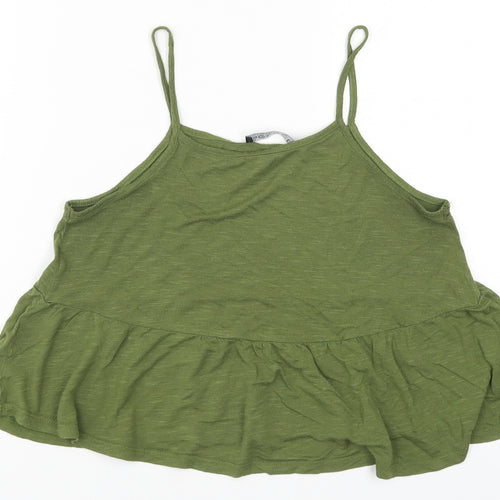 Select Womens Green   Basic Tank Size 10