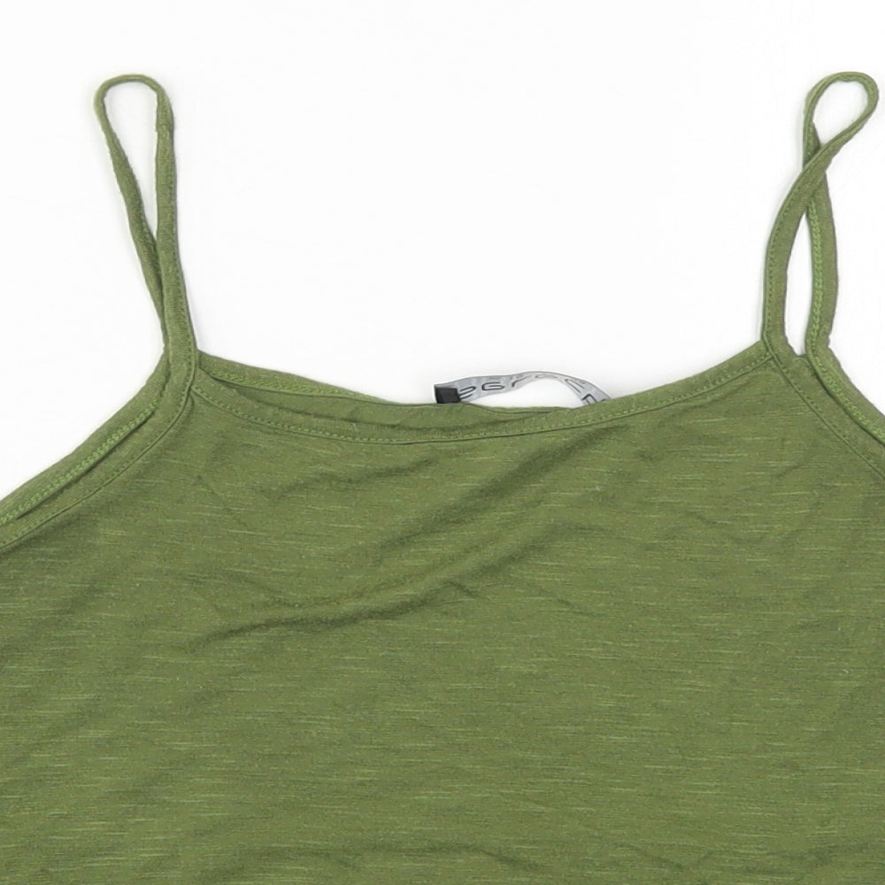 Select Womens Green   Basic Tank Size 10