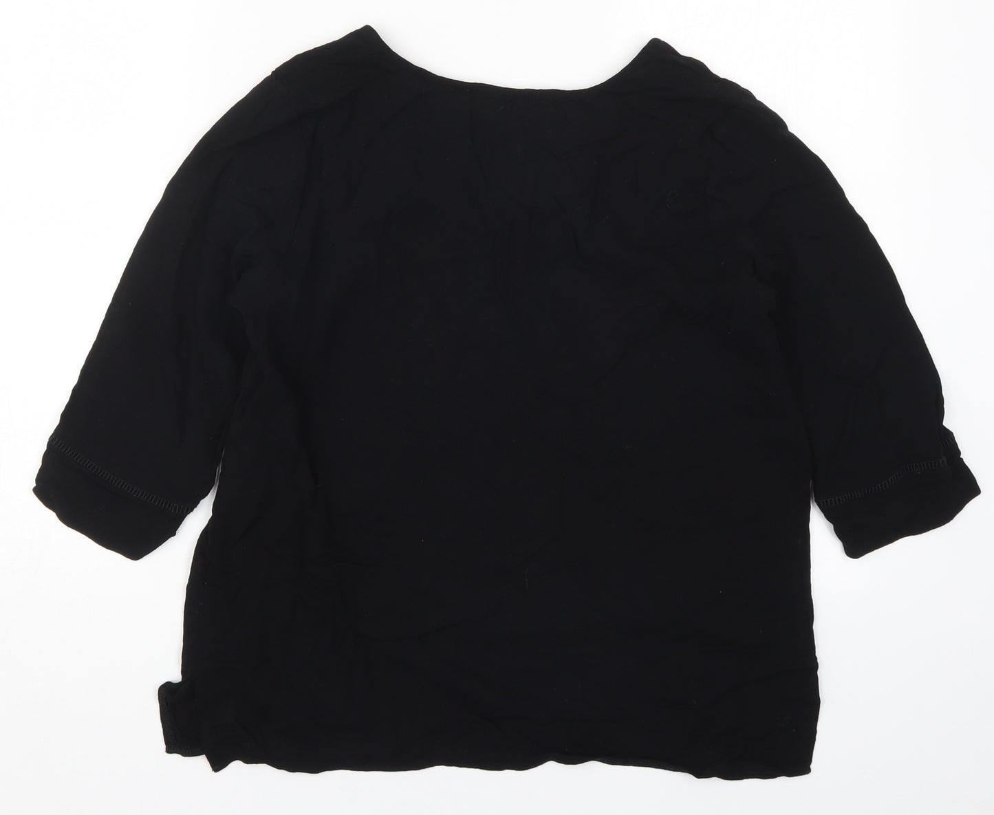 George Womens Black   Basic Blouse Size 16