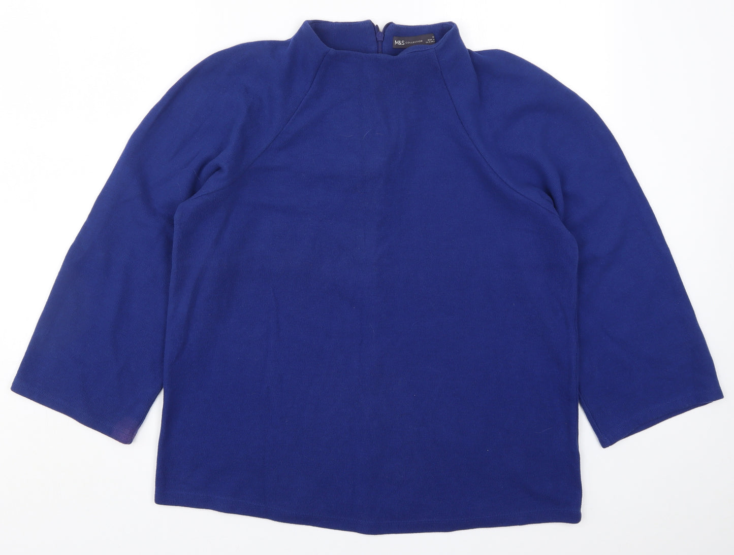Marks and Spencer Womens Blue   Pullover Sweatshirt Size 16