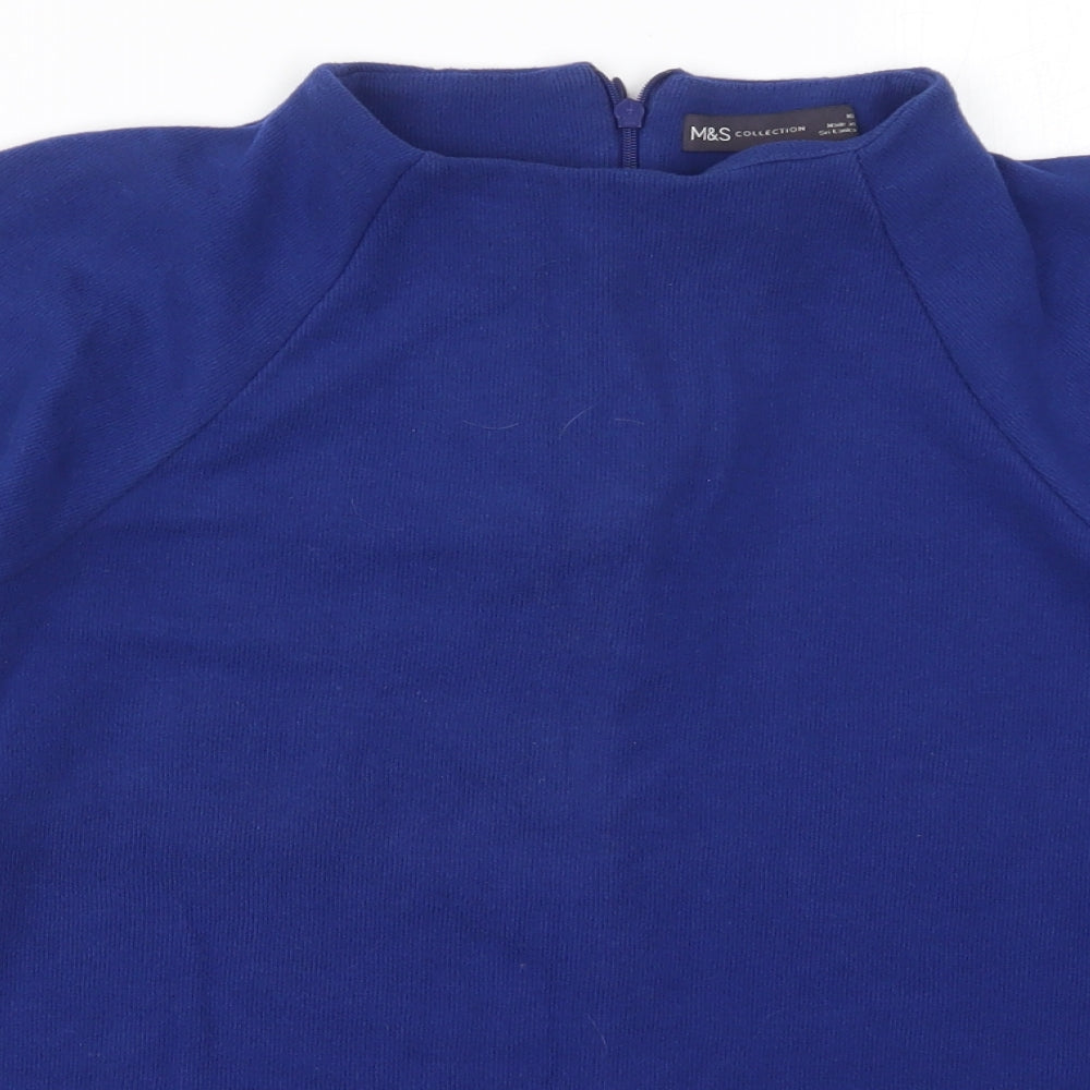 Marks and Spencer Womens Blue   Pullover Sweatshirt Size 16