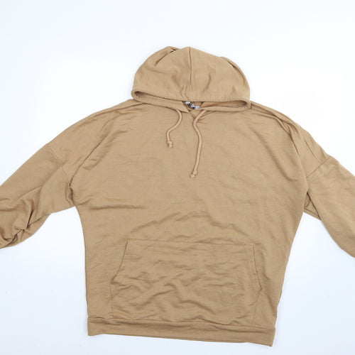 reyon Womens Brown   Pullover Hoodie Size L