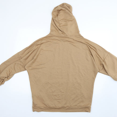 reyon Womens Brown   Pullover Hoodie Size L