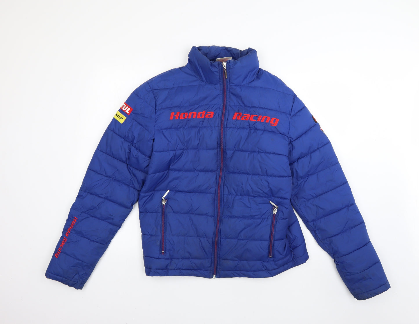 Honda Womens Blue   Rain Coat Coat Size S