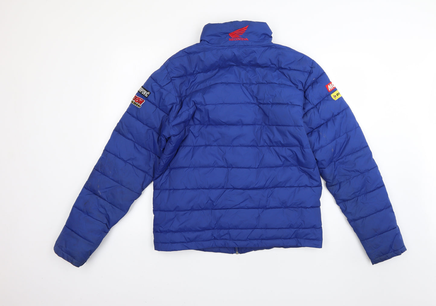 Honda Womens Blue   Rain Coat Coat Size S