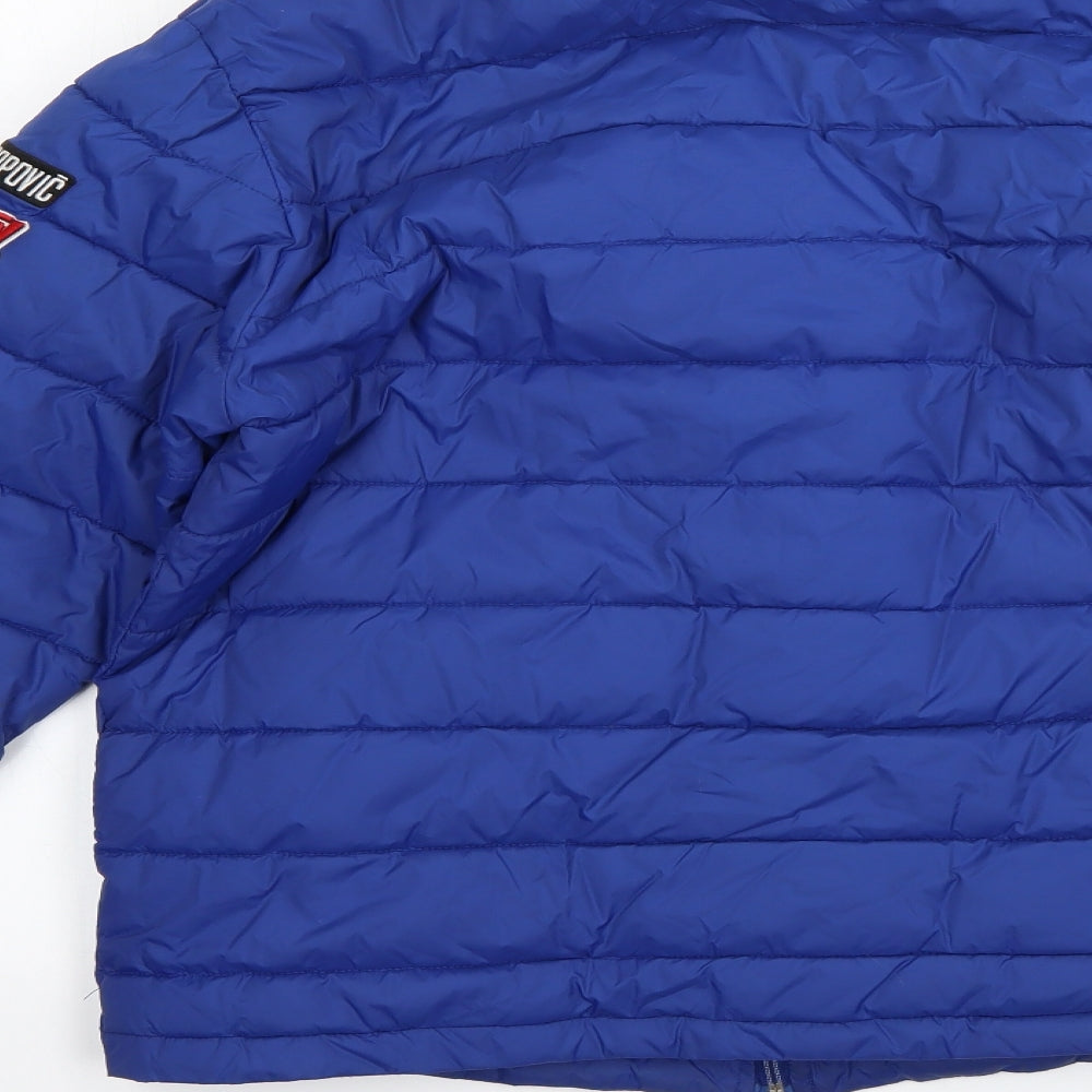 Honda Womens Blue   Rain Coat Coat Size S
