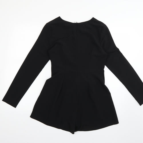 In the Style Womens Black   Playsuit One-Piece Size 8