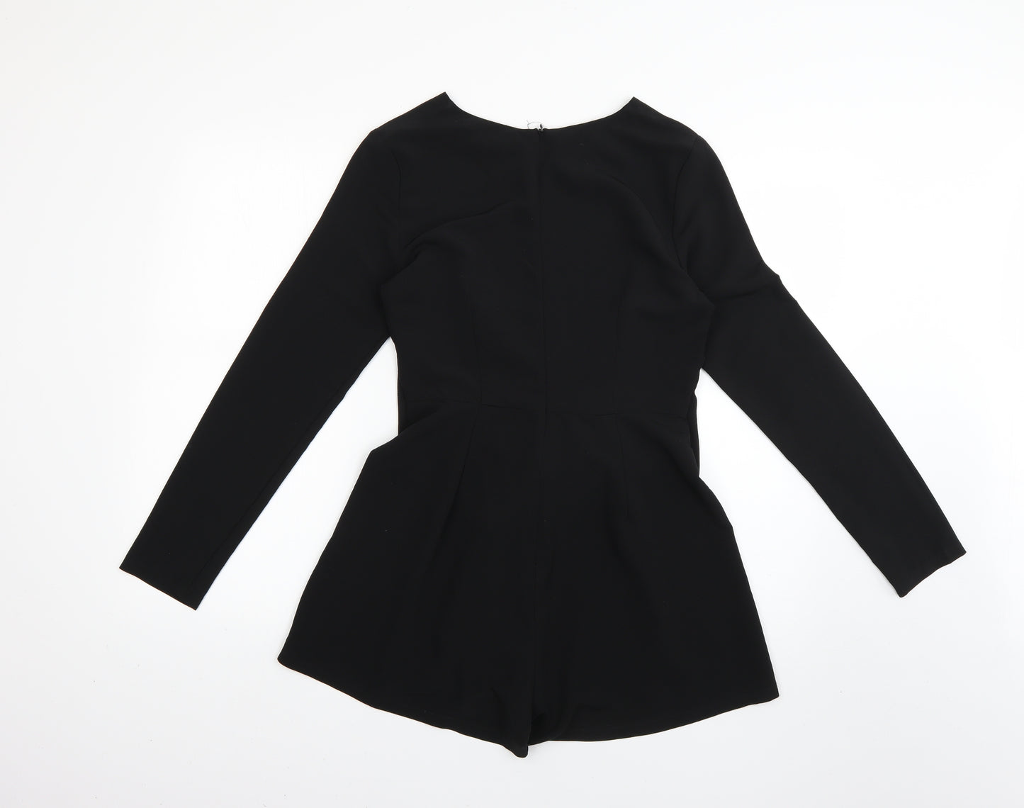 In the Style Womens Black   Playsuit One-Piece Size 8