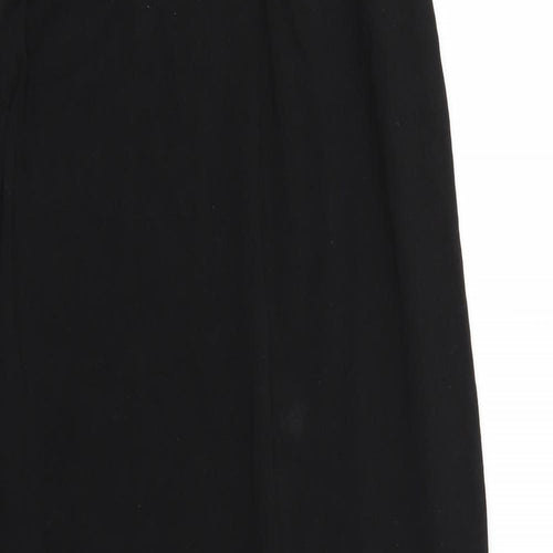PRETTYLITTLETHING Womens Black   Straight & Pencil Skirt Size 10