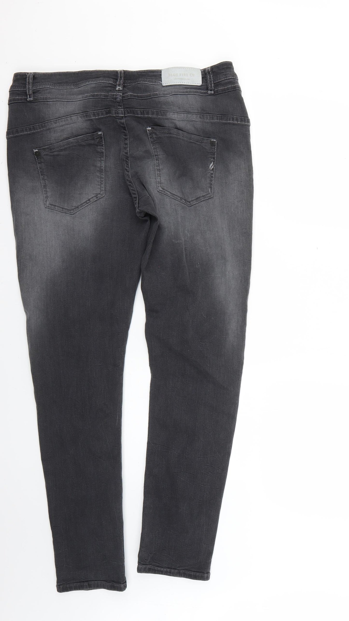 blue fire co Mens Grey   Skinny Jeans Size 31 L31 in
