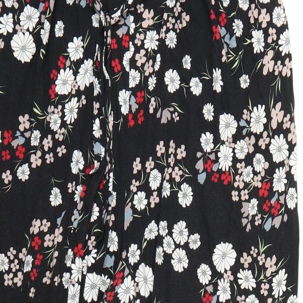 Matalan Womens Multicoloured Floral  Trousers  Size 18 L28 in
