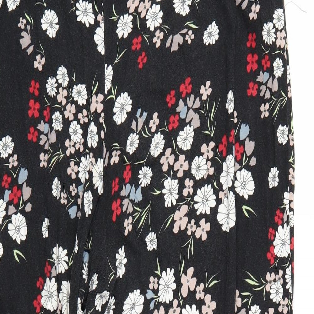 Matalan Womens Multicoloured Floral  Trousers  Size 18 L28 in