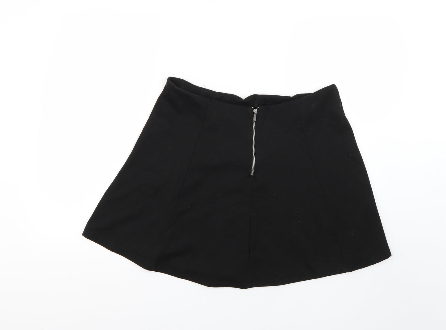 Primark Womens Black   Flare Skirt Size 18