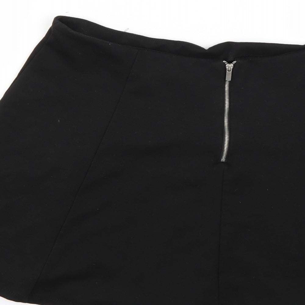 Primark Womens Black   Flare Skirt Size 18
