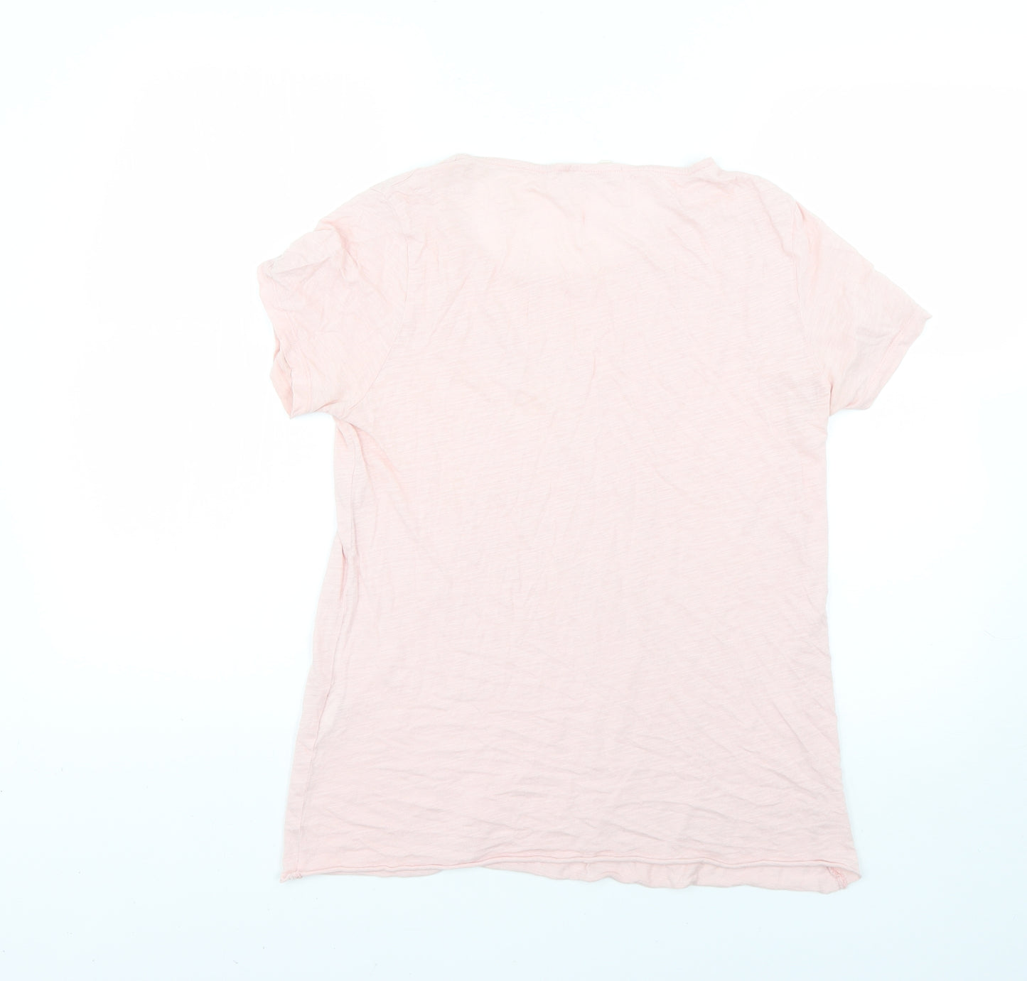 American Vintage Womens Pink   Basic T-Shirt Size S