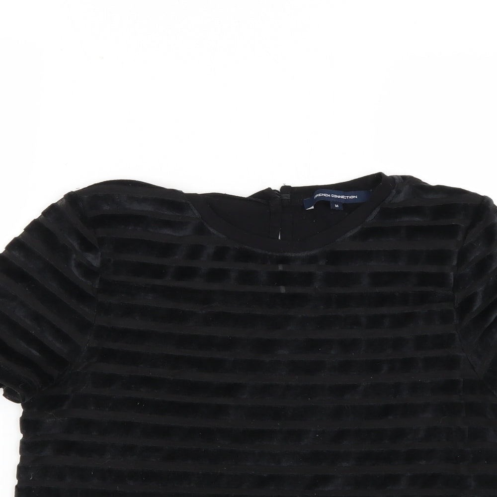 French Connection Womens Black   Basic T-Shirt Size M