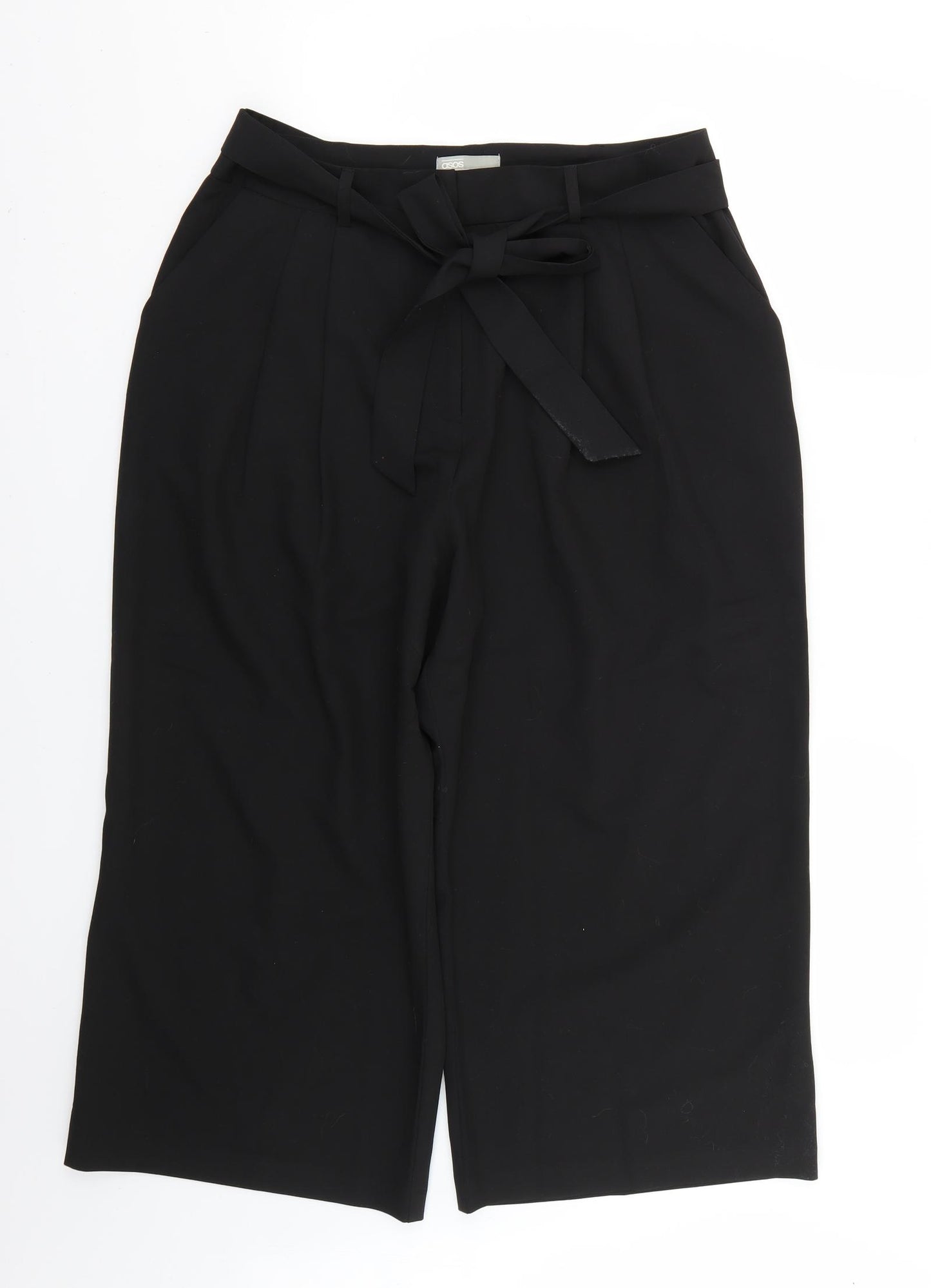 ASOS Womens Black   Trousers  Size 16 L23 in