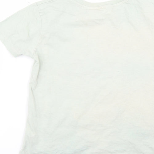 pep&co Boys Green   Basic T-Shirt Size 6-7 Years
