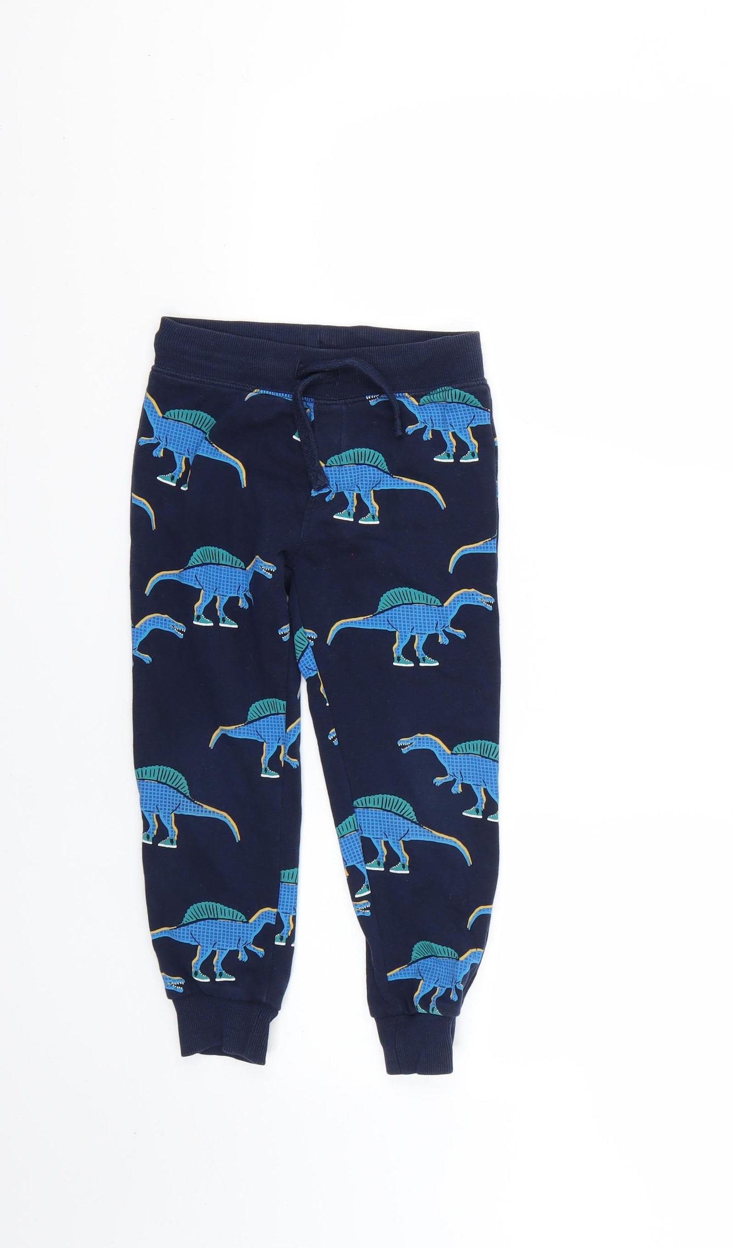 marks Boys Blue Geometric   Pyjama Pants Size 5-6 Years