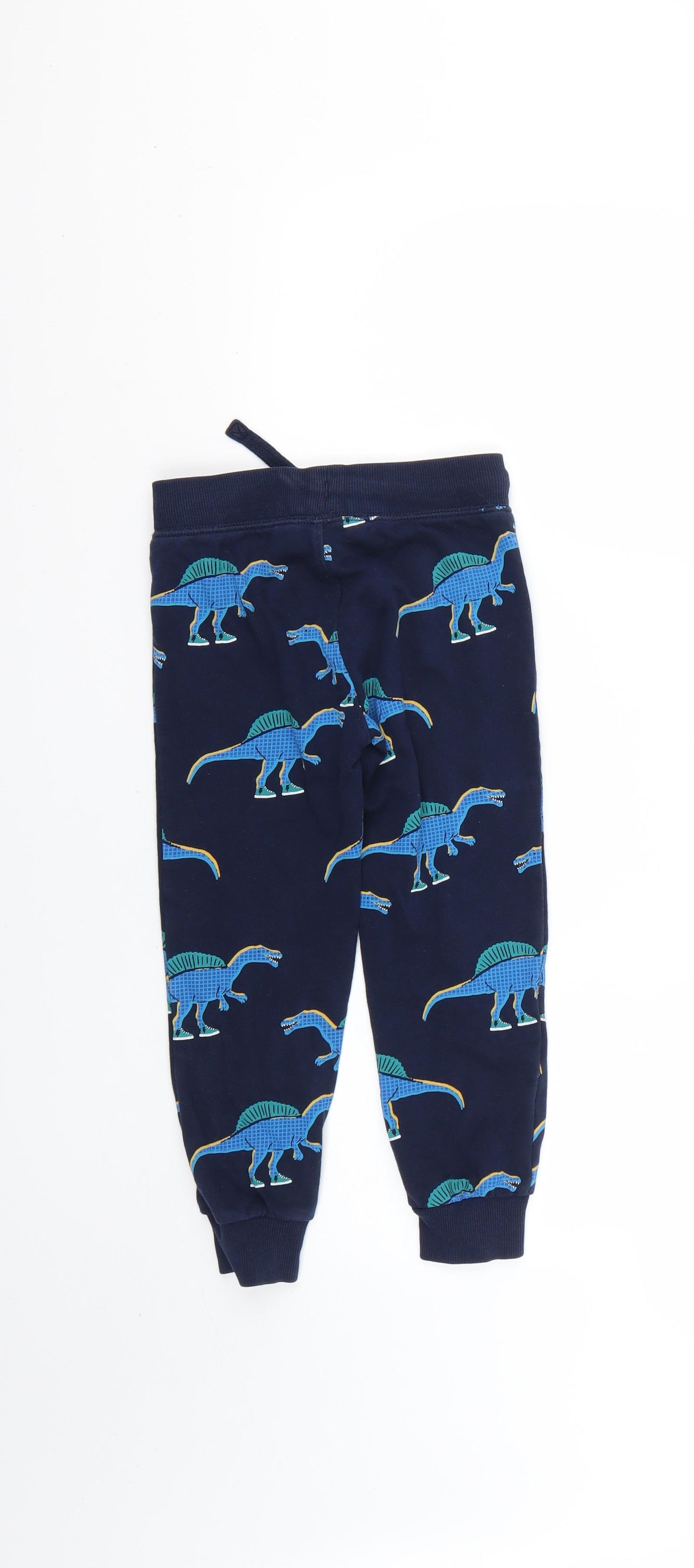 marks Boys Blue Geometric   Pyjama Pants Size 5-6 Years