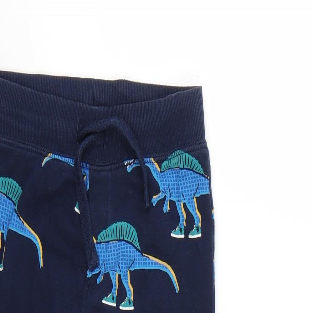 marks Boys Blue Geometric   Pyjama Pants Size 5-6 Years