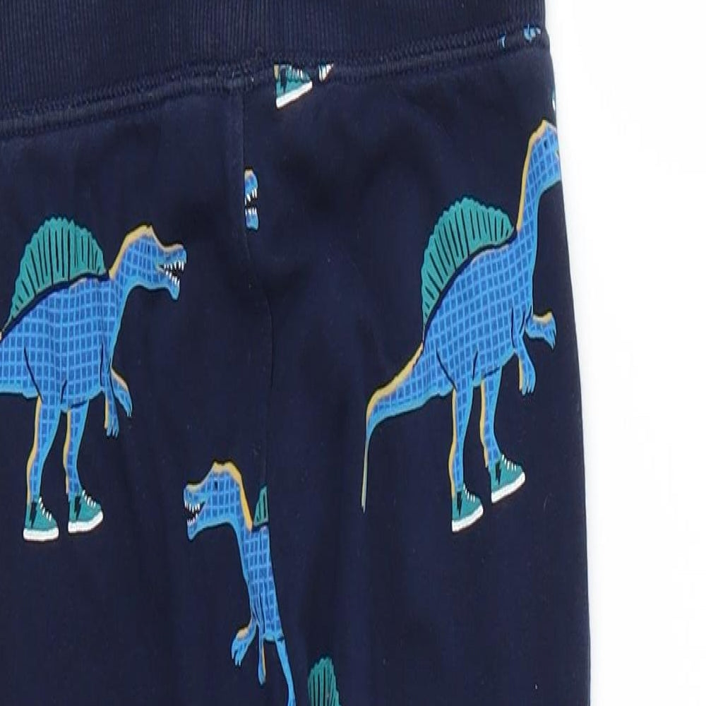 marks Boys Blue Geometric   Pyjama Pants Size 5-6 Years