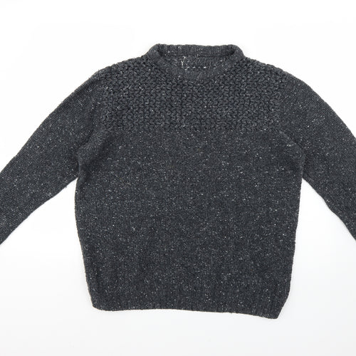 denim73 Mens Grey   Pullover Jumper Size L