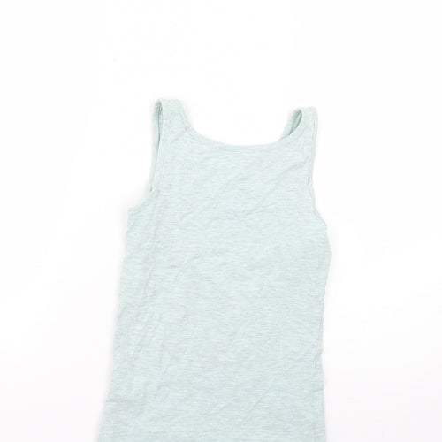kidsworld Girls Blue   Basic T-Shirt Size 8-9 Years