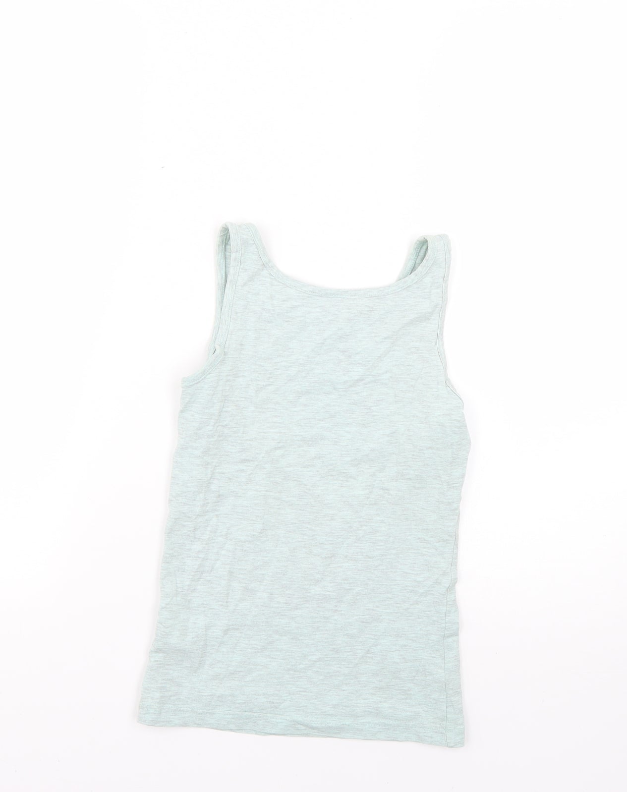 kidsworld Girls Blue   Basic T-Shirt Size 8-9 Years