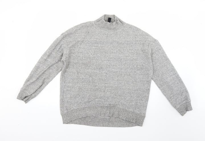 New Look Womens Grey   Pullover Jumper Size M