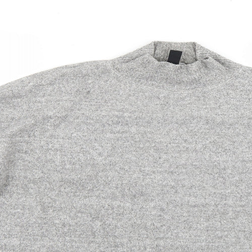 New Look Womens Grey   Pullover Jumper Size M