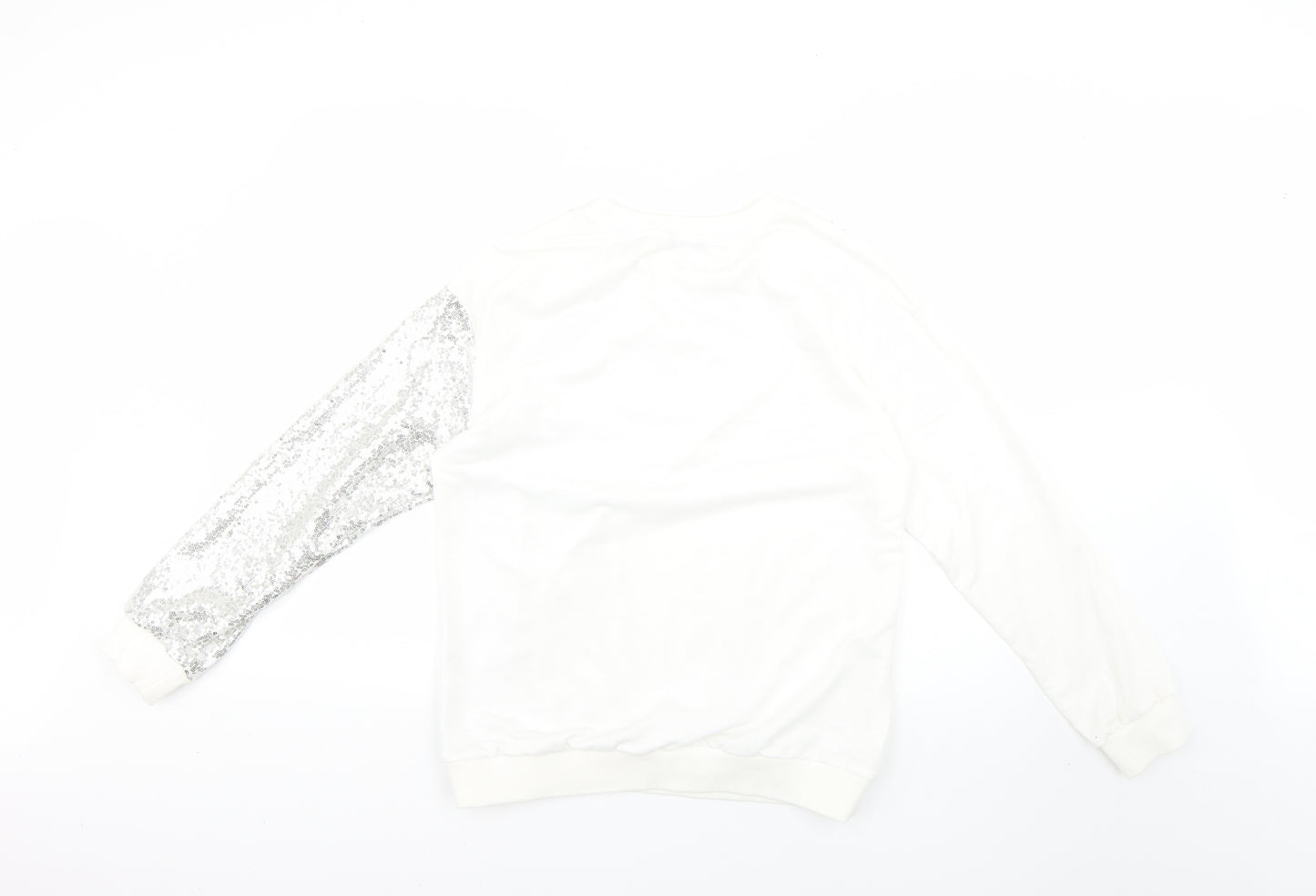 SheIn Womens Silver   Pullover Jumper Size M