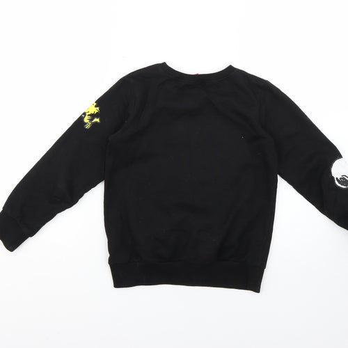 NEXT Girls Black   Pullover Jumper Size 9 Years