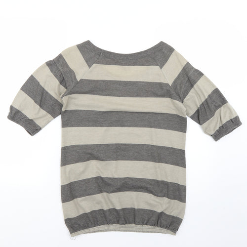 Dorothy Perkins Womens Multicoloured Striped  Pullover Jumper Size 12