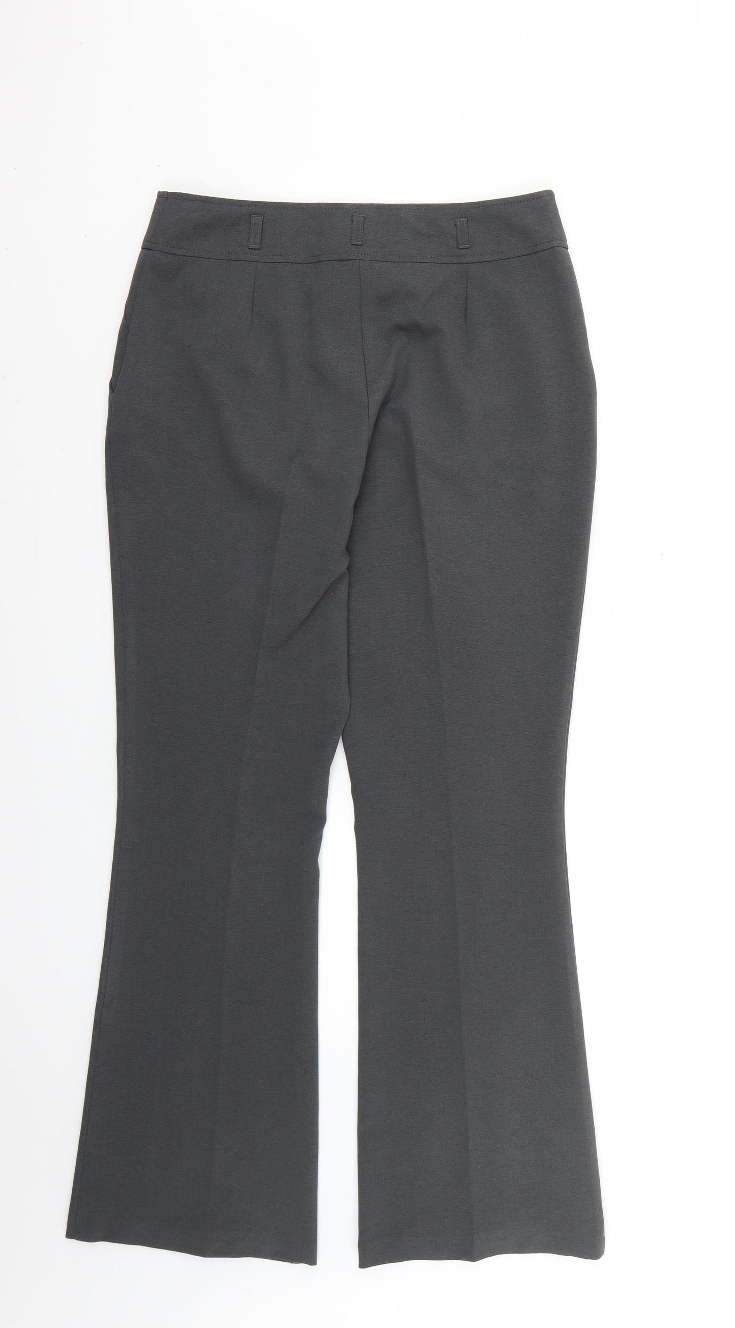 evie Womens Grey   Trousers  Size 10 L28 in