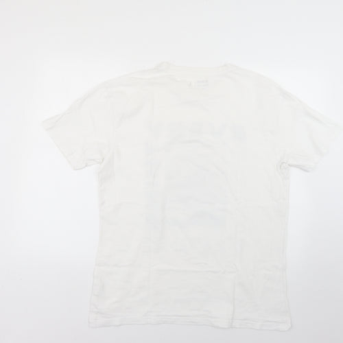 house brand Mens White    T-Shirt Size L