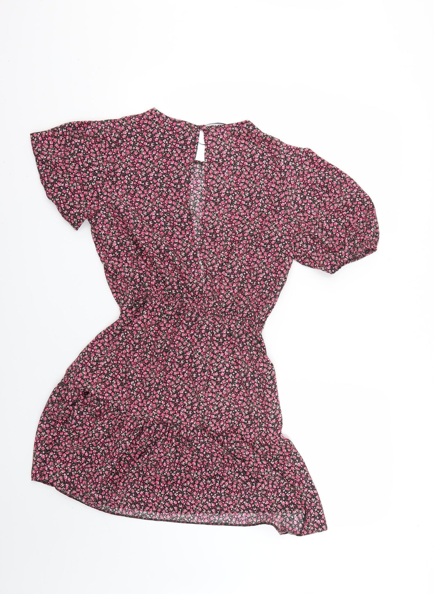 Miss Selfridge Womens Multicoloured Floral  Fit & Flare  Size 8