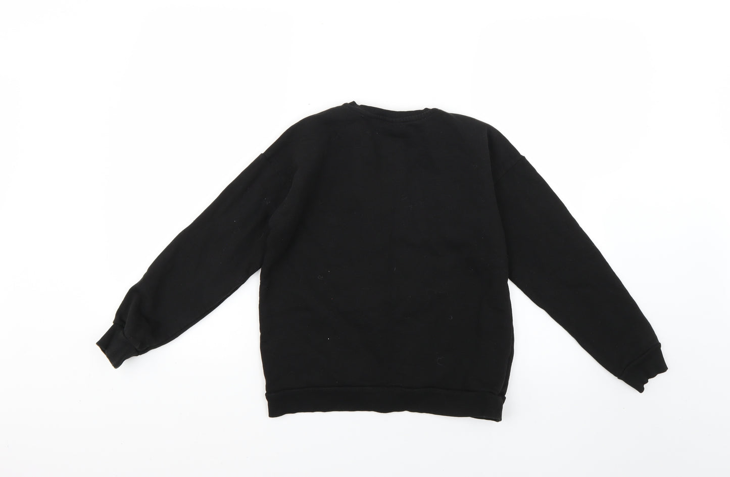 George Girls Black   Pullover Jumper Size 11-12 Years