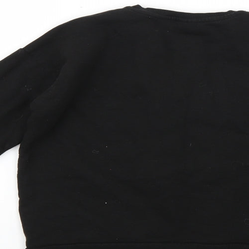 George Girls Black   Pullover Jumper Size 11-12 Years