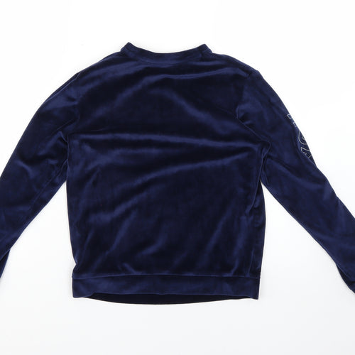 George Girls Blue Solid  Top Pyjama Top Size 10-11 Years