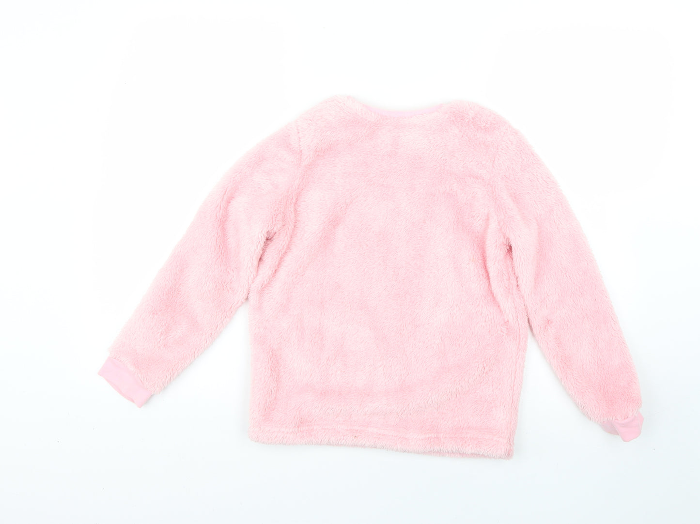 George Girls Pink Geometric  Top Pyjama Set Size 9-10 Years