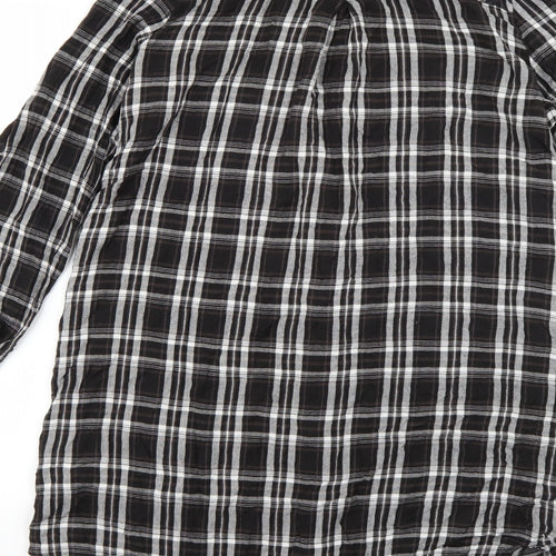 New Look Womens Multicoloured Check  Shirt Dress  Size 10
