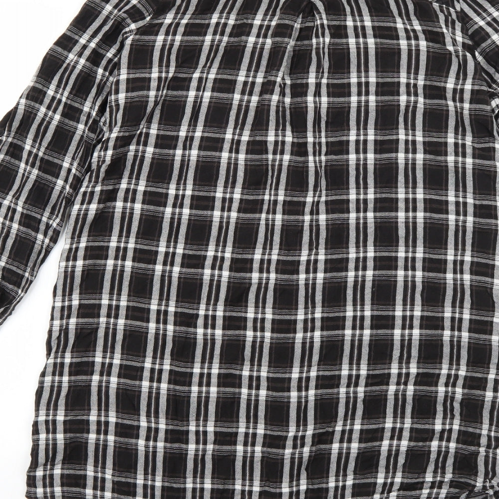 New Look Womens Multicoloured Check  Shirt Dress  Size 10