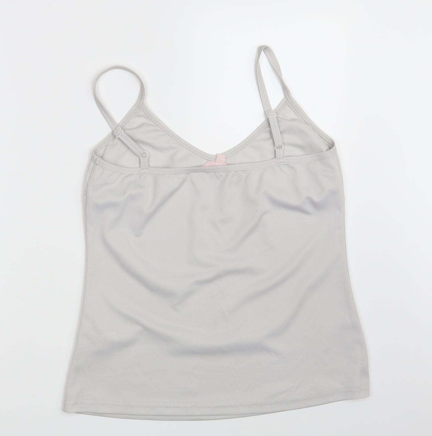 Top to Toe Womens Silver   Camisole Tank Size 12
