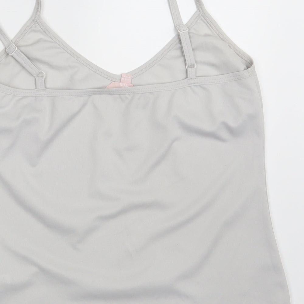 Top to Toe Womens Silver   Camisole Tank Size 12