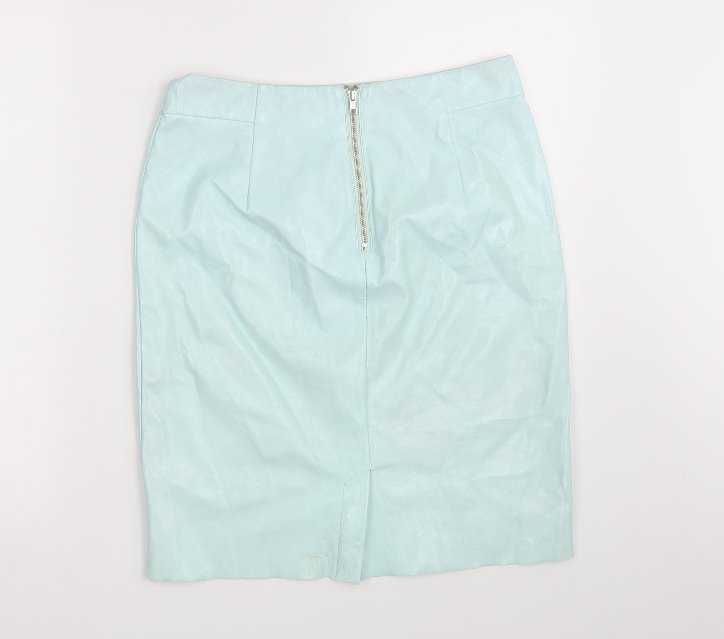 Topshop Womens Green   Straight & Pencil Skirt Size 12