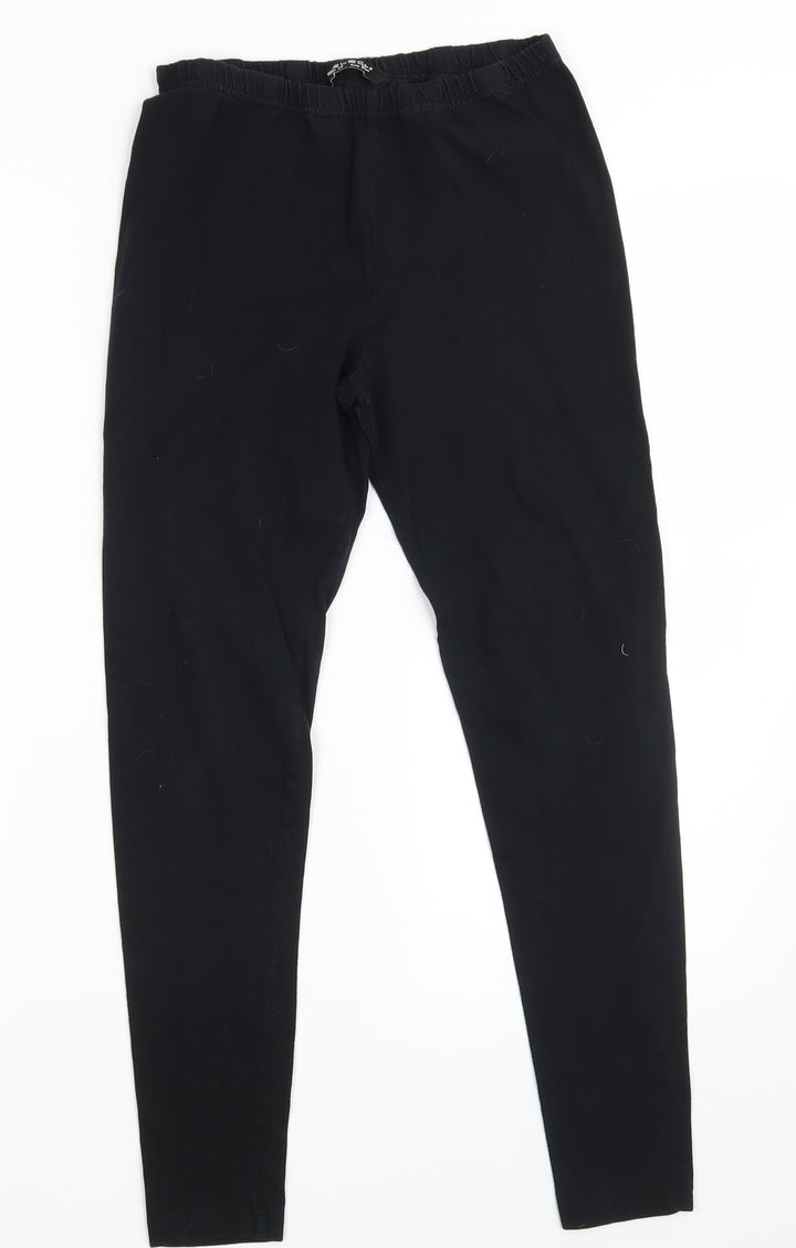 Select Womens Black   Jegging Leggings Size 10 L25 in