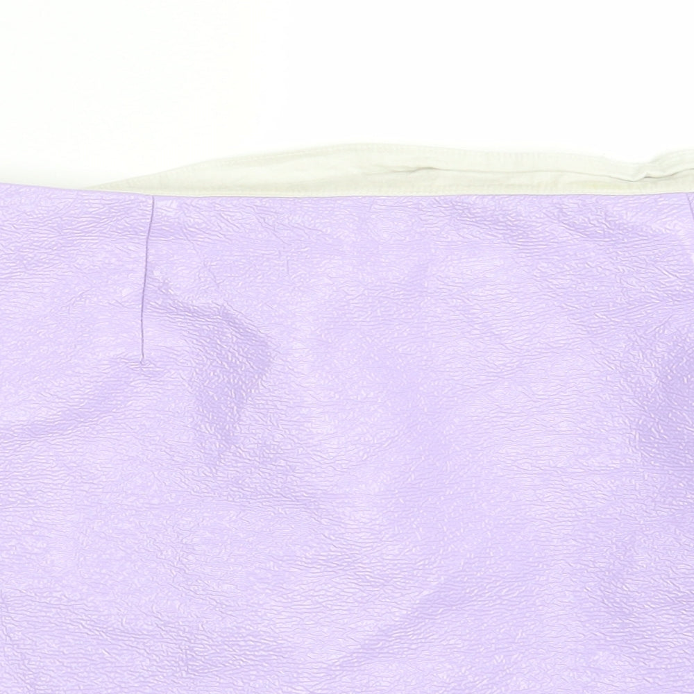 River Island Womens Purple   Mini Skirt Size 12